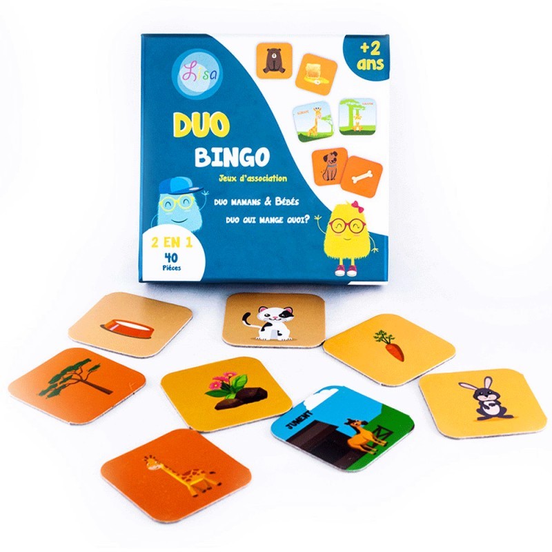 Duo-Bingo - jeu d'association - 