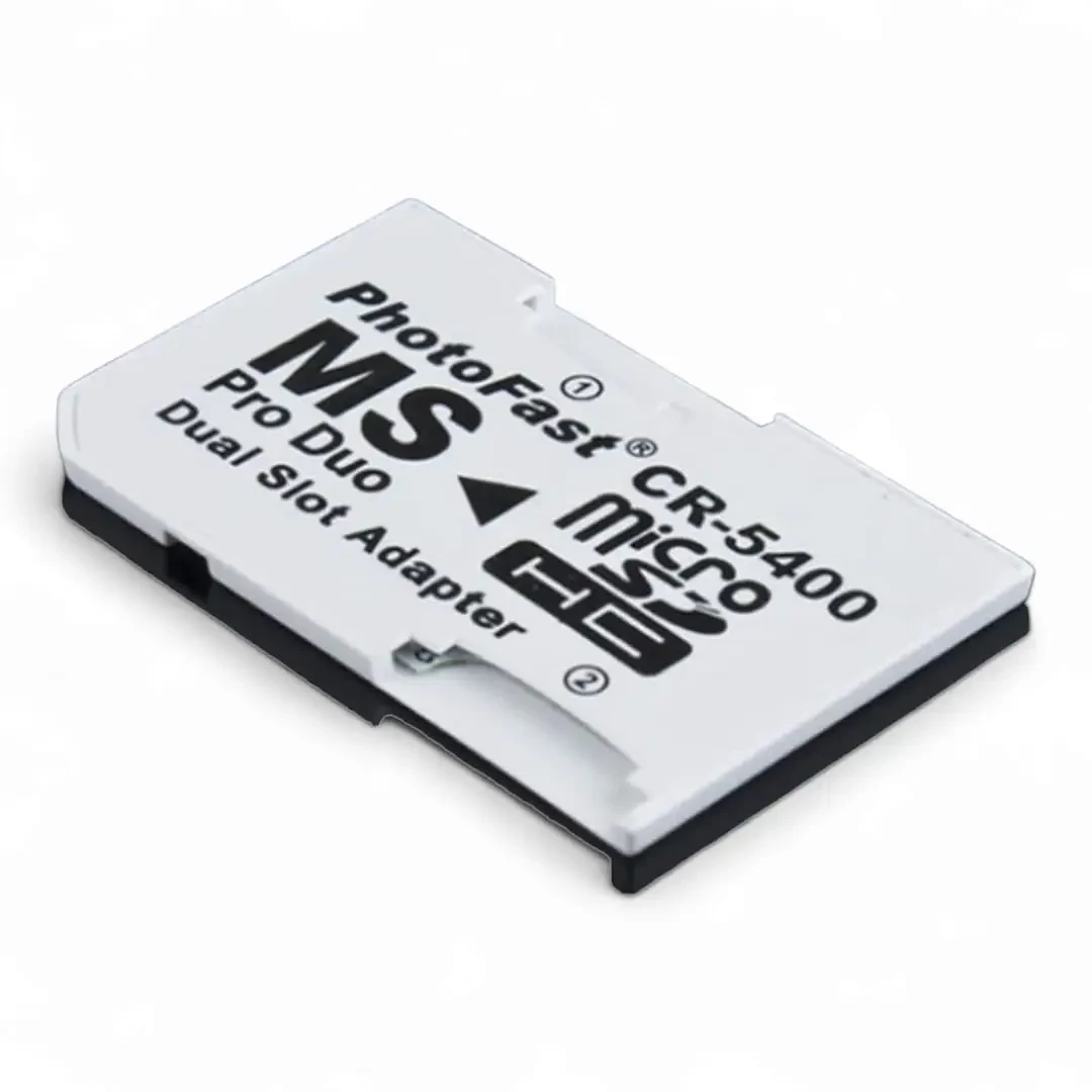 Adaptateur de carte mémoire micro SD vers Memory Stick PRO Duo